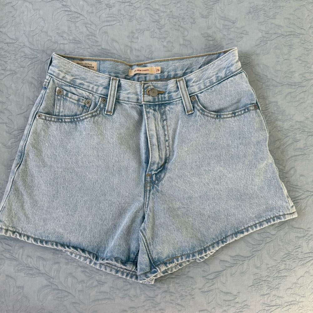 Levi’s Light Blue Denim Women Shorts